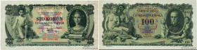 Country : CZECHOSLOVAKIA 
Face Value : 100 Korun Spécimen 
Date : 10 janvier 1931 
Period/Province/Bank : Narodna Banka Ceskoslovenskà 
Catalogue refe...