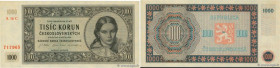 Country : CZECHOSLOVAKIA 
Face Value : 1000 Korun 
Date : 16 mai 1945 
Period/Province/Bank : Republica Ceskoslovenskà 
Catalogue reference : P.74c 
A...