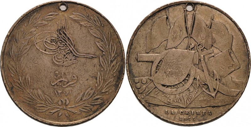 Ausländische Orden und Ehrenzeichen Osmanisches Reich/Türkei
Krim-Medaille Gest...