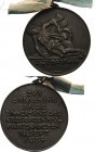 Erster Weltkrieg
 Bronzegußmedaille 1924 (J. Wackerle) Zur Erinnerung an die Einweihung des Kriegerdenkmals in Partenkirchen. Heiliger Sebastian an B...