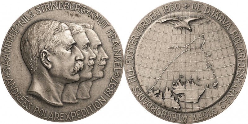 Expeditionen und Entdecker
 Silbermedaille 1930 (A. Ohlson) Die gescheiterte "S...