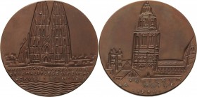 Medailleur Gies, Ludwig 1887-1966
 Bronzemedaille 1966. 60-jähriges Bestehen des Rheinischer Vereins für Denkmalpflege und Heimatschutz. Kölner Dom ü...