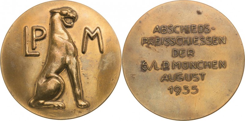 Medailleur Schwegerle, Hans
 Bronzegußmedaille 1935. Erinnerung an das Abschied...
