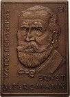 Medicina in nummis - Personen
Bergmann, Ernst von 1836-1907 Einseitige Bronzegußplakette o.J. (2005) (W. Günzel) Brustbild halblinks. 88,9 x 63,1 mm,...