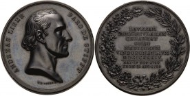 Medicina in nummis - Personen
Stifft, Andreas Josef Freiherr von 1760-1836 Bronzemedaille 1834 (J.D. Boehm) Zum 50-jährigen Doktorjubiläum des Leibar...