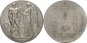 Olympische Spiele und Kongresse
 Zinnmedaille 1966 (Aleth Guzman) Entwurf einer Olympischen Medaille im Zuge des Grand prix de Rome de Gravure en Med...