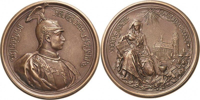 Reformation-Ereignisse und Jubiläen
 Bronzegußmedaille 1892 (R. Begas) Einweihu...
