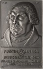 Reformation-Ereignisse und Jubiläen
 Einseitige Bronzegußplakette 1933 (H. Moshage/Lauchhammer) 450. Geburtstag Martin Luthers. Brustbild Martin Luth...