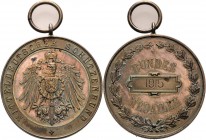 Schützenmedaillen - Deutscher Schützenbund
Mitteldeutscher Schützenbund Silbermedaille o.J. (graviert 1915) (unsigniert) Bundesmedaille. Reichsadler ...