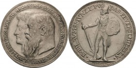 Schützenmedaillen - Deutschland
München Silbermedaille 1910 (M. Dasio) Feuerschießen zur 100-Jahrfeier des Münchener Oktoberfestes. Brustbilder des K...