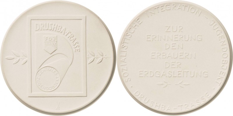 Porzellanmedaillen - Medaillen der Meißner Porzellanmanufaktur
Borna Weiße Porz...