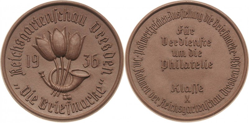 Porzellanmedaillen - Medaillen der Meißner Porzellanmanufaktur
Dresden Braune P...