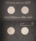 Thematische Sätze
1986 Ernst Thälmann 10 Mark 1972 Buchenwald und 10 Mark 1986 100. Geburtstag von Ernst Thälmann. In originaler Hartplastik Stempelg...