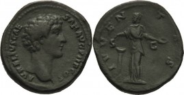 Kaiserzeit
Marcus Aurelius Caesar 138-161 Sesterz 144/145, Rom Kopf nach rechts, AVRELIVS CAESAR AVG PII F COS / Iuventas steht vor Altar mit Patera ...