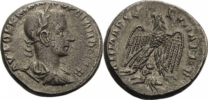 Kaiserzeit
Gordianus III. 238-244 Tetradrachme 238/244, Seleucis und Pieria Kop...