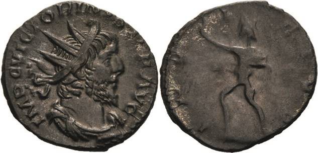 Kaiserzeit
Victorinus 269-270 Antoninian 269/270, Colonia Agrippina Brustbild m...