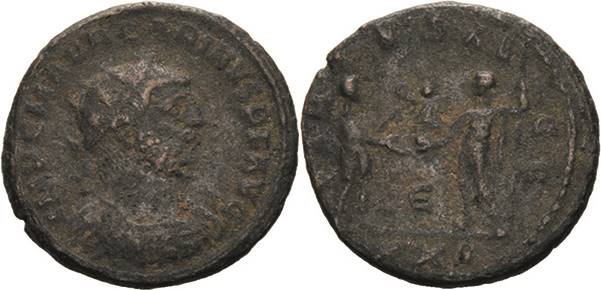 Kaiserzeit
Carinus 282-285 Antoninian 283/285, Antiochia Brustbild mit Strahlen...