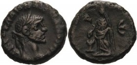 Kaiserzeit
Diocletian 284-305 Bi-Tetradrachme 288/289 (=Jahr 5), Alexandria Kopf mit Lorbeerkranz nach rechts / Eusebeia steht vor Altar nach links z...