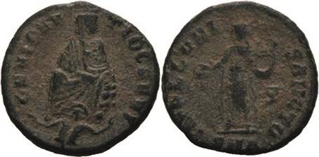 Kaiserzeit
Maximinus Daia 305/310-313 Follis 312, Antiochia Pseudoautonome Präg...