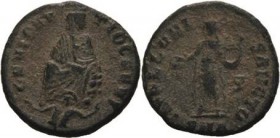 Kaiserzeit
Maximinus Daia 305/310-313 Follis 312, Antiochia Pseudoautonome Prägung von Antiochia ad Orontem. Statue der Stadtgottheit Antiochia auf F...