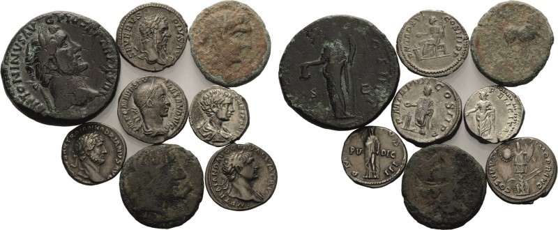 Allgemeine Lots
Lot-8 Stück Interessantes Lot römischer Münzen. Dabei: Trajan-D...