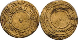 Fatimiden
al-Mu'izz 953-975 1/4 Dinar Palermo Album 698 Nicol 291 Wilkes 821 Spahr 11 Varesi 379 (R2) GOLD. 1.00 g. Selten. Sehr schön