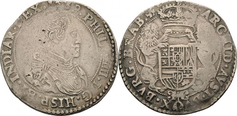 Belgien-Brabant
Philipp IV. von Spanien 1621-1665 1/2 Dukaton 1639, Antwerpen D...