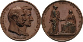 Dänemark
 Bronzemedaille 1879 (H. Conradsen) 400-Jahrfeier der Universität in Kopenhagen. Köpfe Christian IX. und Christian I. nebeneinander nach rec...
