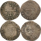 Frankreich
Karl VI. 1380-1422 Blanc dit Guénar o.J. Duplessy 377 Ciani 506 Sehr schön