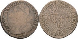 Frankreich
Karl IX. 1560-1574 Teston 1562, M-Toulouse Duplessy 1063 Ciani 1356 Schön/sehr schön