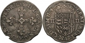 Frankreich
Heinrich III. 1574-1589 1/4 Écu 1584. Duplessy 1133 Ciani 1438 Kl. Zainende, sehr schön