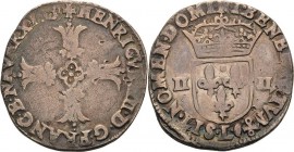 Frankreich
Heinrich IV. 1589-1610 1/4 Écu 1603?, L-Bayonne Duplessy 1224 Ciani 1517 Sehr schön
