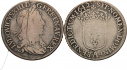 Frankreich
Ludwig XIII. 1610-1643 1/2 Écu 1642, A-Paris Duplessy 1346 Gadoury 48 Droulers 118 Av. Kratzer, fast sehr schön