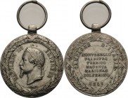 Frankreich
Napoleon III. 1852-1870 Silbermedaille 1859 (Barré) Erinnerungsmedaille der Schlachten in Montebello, Palestro, Turbigo, Magenta, Marignan...