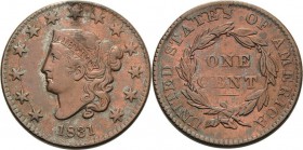 Vereinigte Staaten von Amerika
 Cent 1831. 1840 und 1853 KM 45, 67 3 Stück. Sehr schön