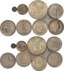 Vereinigte Staaten von Amerika
Lot-9 Stück Interessantes Lot von us-amerikanischen Münzen. Darunter: 1/2 Dollar 1893 (Columbus), 1925 (Soldiers of th...