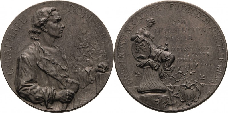 Medaillen
Wien Bleigußmedaille 1893 (S. Schwartz/J. Christlbauer) 200. Geburtst...