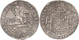 Vorderortische Linie zu Eisleben
Johann Georg III. 1647-1710 1/3 Taler 1669, ABK-Eisleben Tornau 492 n 9.67 g. Kl. Schrötlingsriss, vorzüglich