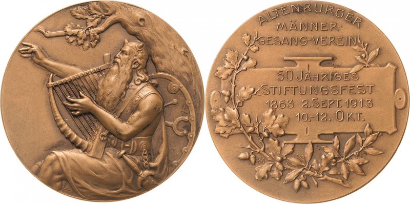 Altenburg
 Bronzemedaille 1913 (B.H. Mayer) 50-jähriges Stiftungsfest des Alten...