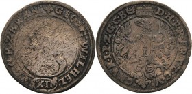 Brandenburg-Preußen
Georg Wilhelm 1619-1640 Kipper-12 Gröscher 1622, Krossen Bahrfeldt 687 Neumann 10.53 Kl. Schrötlingsfehler, sehr schön+