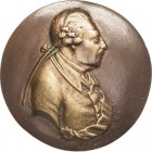 Brandenburg-Preußen
Friedrich II., der Große 1740-1786 Große Bronzegußmedaille o.J. (20. Jh.) Brustbild nach rechts. 78 mm, 229,69 g. Rv. Nr. 5183 Vo...