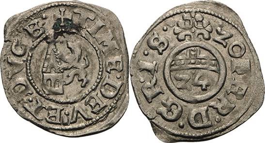 Braunschweig-Wolfenbüttel
Friedrich Ulrich 1613-1634 Kipper-1/24 Taler 1619. Au...