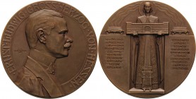 Darmstadt
 Bronzemedaille 1901 (Rudolf Bosselt) Dank der Künstlerkolonie Darmstadt an den Großherzog Ernst Ludwig von Hessen für die Schirmherrschaft...