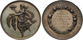 Frankfurt am Main
 Silbermedaille o.J. (ab 1870) (Weckwerth) Preismedaille der Gartenbaugesellschaft. Fliegende Göttin mit Korb und Blumengirlande na...