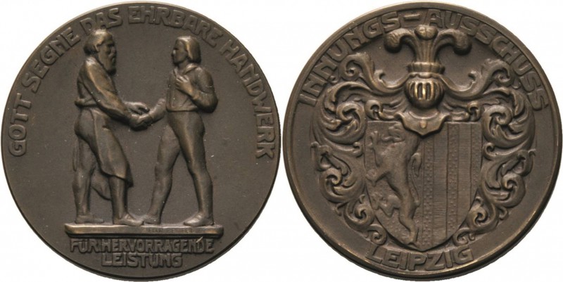 Leipzig
 Bronzemedaille o.J. (Felix Pfeifer) Prämienmedaille für hervorragende ...