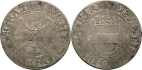 Leuchtenberg
Johann VI. 1487-1531 Batzen 1523, Pfreimd DEVS TIBI SOLI GLORIA (= Gott sei dir allein zum Ruhme) Friedl 76 Kull 22 Schulten 1738 Leicht...