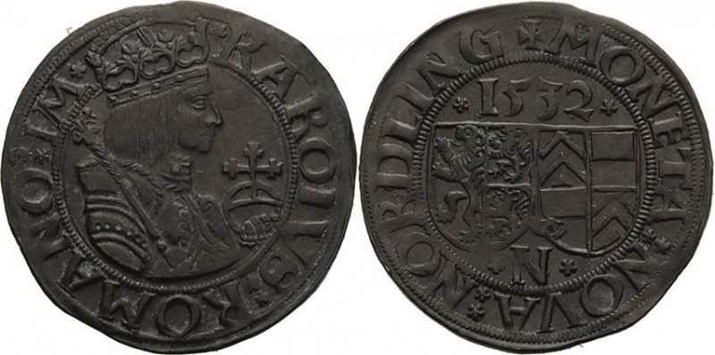 Nördlingen-Reichsmünzstätte
Eberhard von Eppstein-Königstein 1503-1535 Batzen 1...