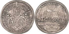 Nürnberg
 Taler 1694, GFN-Nürnberg Stadtansicht. Mit Wahlspruch SUB UMBRA ALARVM TVARVM (= Unter dem Schatten deiner Flügel) Kellner 263 Slg. Erlange...