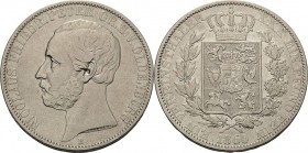 Oldenburg
Nicolaus Friedrich Peter 1853-1900 Taler 1860, B-Hannover AKS 25 Jaeger 55 Kahnt 322 Davenport 753 Sehr schön