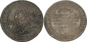 Osnabrück-Stadt
 Taler 1633. Auf den Tod Gustav II. Adolf Davenport 4555 Kennepohl 222 a Ahlström 4 d Avers kl. Graffiti, sehr schön